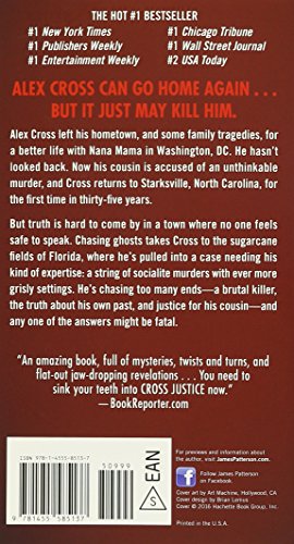 Alex Cross Novels Cross Justice  Book 21  (Paperback)