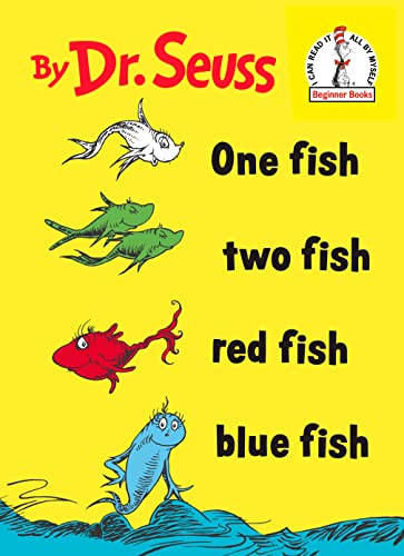 [Children - Ages 4-8] Dr. Seuss: One Fish Two Fish Red Fish Blue Fish                                                                                                                  