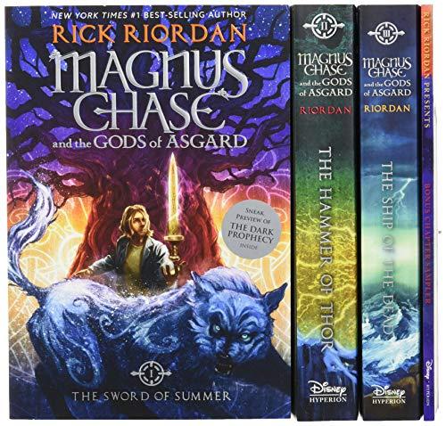 [Children - Ages 9-12] Magnus Chase and the Gods of Asgard Paperback Boxed Set                                                                                               